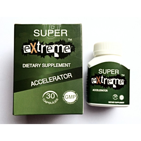 Super Extreme Dietary Supplement Accelerator 